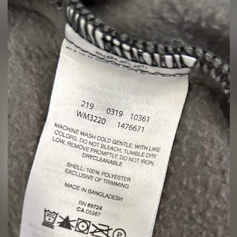 Men’s‎ Columbia fleece jacket small gray - Picture 3 of 5